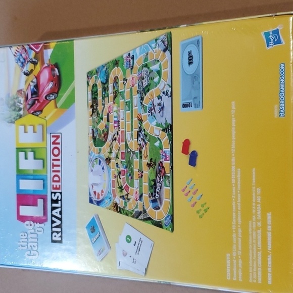 Hasbro Game of Life  Rivals Edition. NIP 2 players Age 8 + - Picture 3 of 6